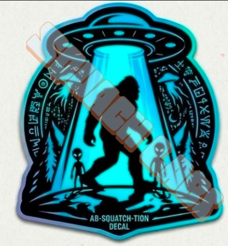 Ab-Squatch-Tion Decal